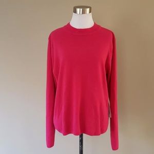 XL Kim Rogers Signature Cashmalon Acrylic Sweater